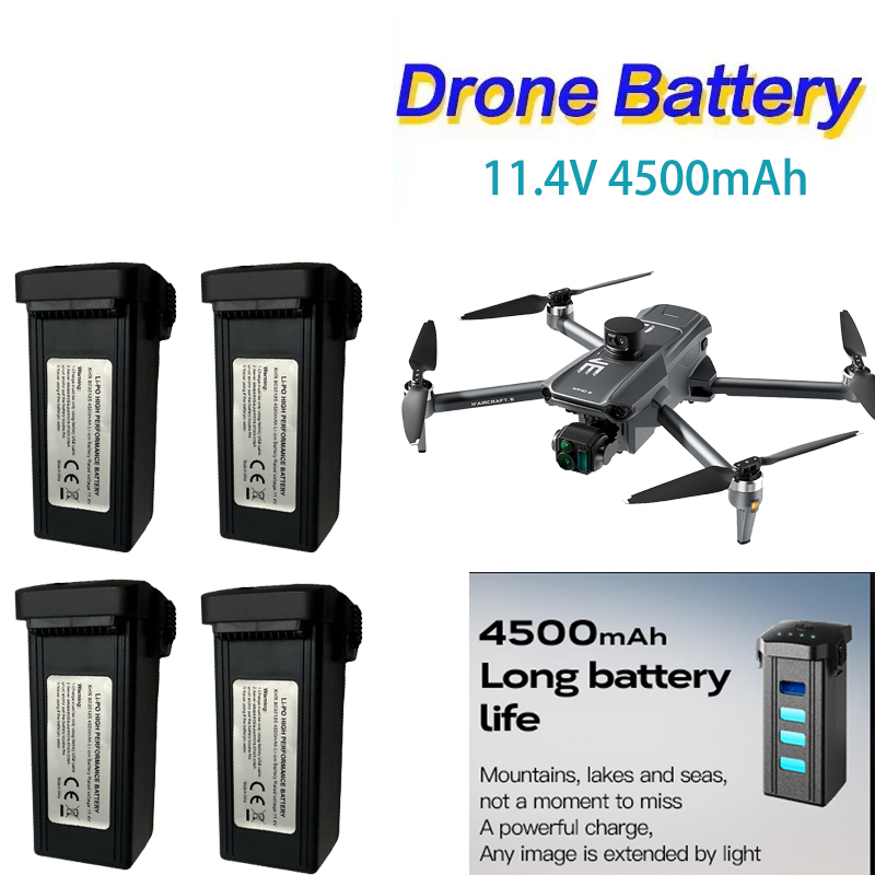Drone Gps Mount - Batería Lipo inteligente de 11,4 V