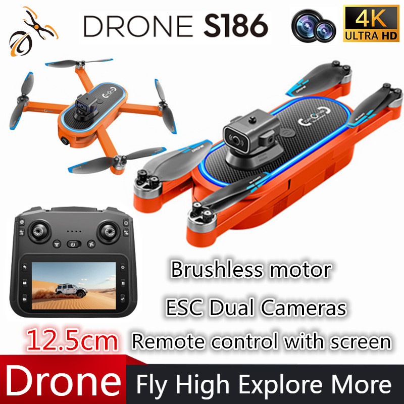 2025 S186 Drone profesional 4K - Drone Gimbal reseña y precio