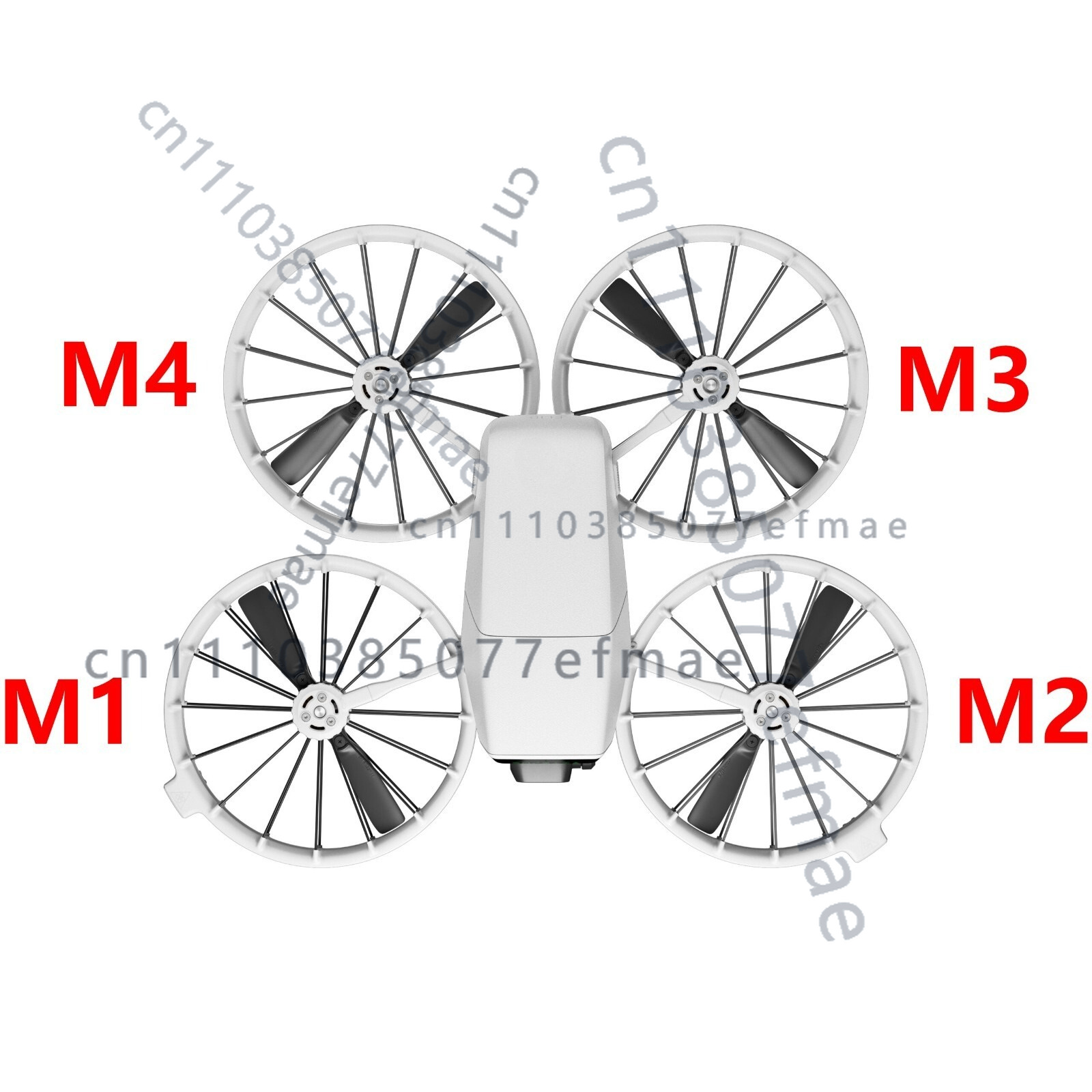 1 unidad de protector de hélic - Drone Propeller Guard reseña y precio