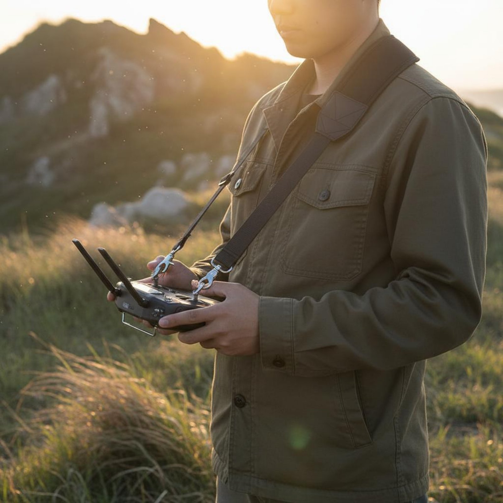 Correa para transmisor de dron - Drone Arm reseña y precio