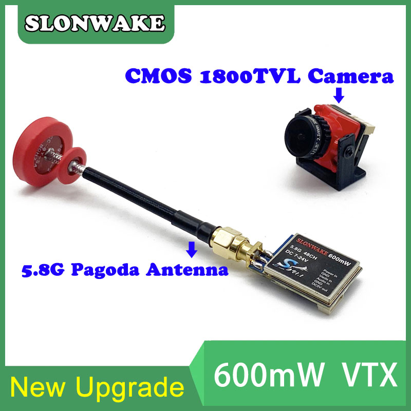 Listo para usar 5,8G 48CH 600m - Drone Frame reseña y precio