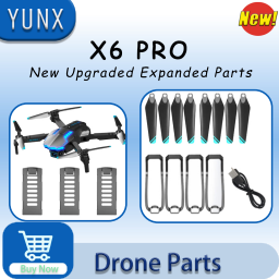 Repuestos para Dron X6 PRO RC: - Drone Arm reseña y precio