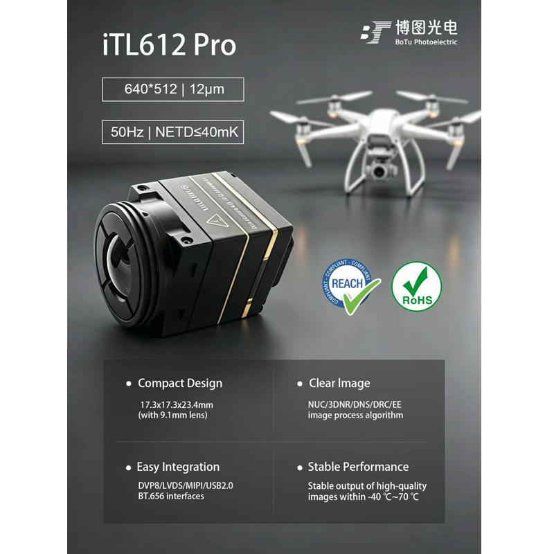 Cámara Termográfica Itl612 CVB - Drone Camera reseña y precio