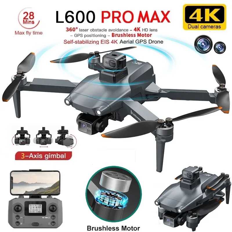 L600 PRO MAX GPS Drone profesi - Drone Gps Module reseña y precio