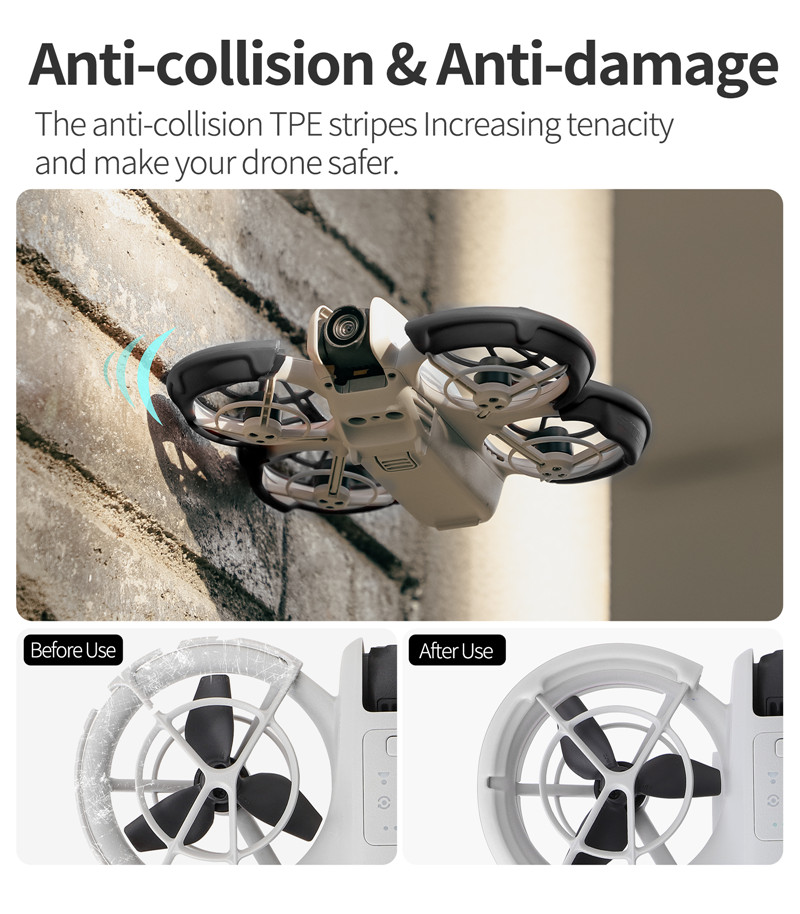 Protector de hélice para DJI N - Drone Propeller Guard reseña y precio