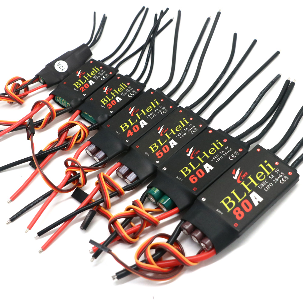 BLHeli sin escobillas ESC 80A  - Drone Esc reseña y precio