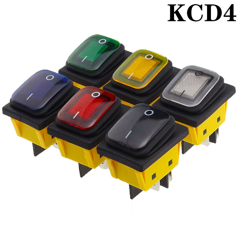 KCD4 encendido apagado 30A/250 - Drone Buzzer reseña y precio